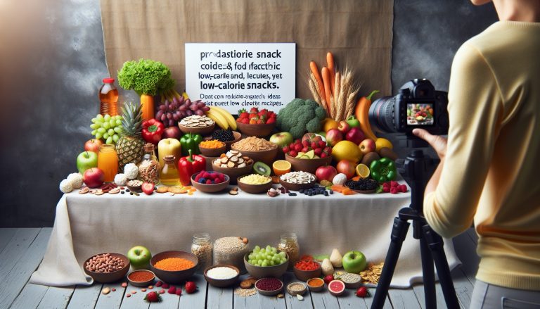 Collations faibles en calories : idées et recettes