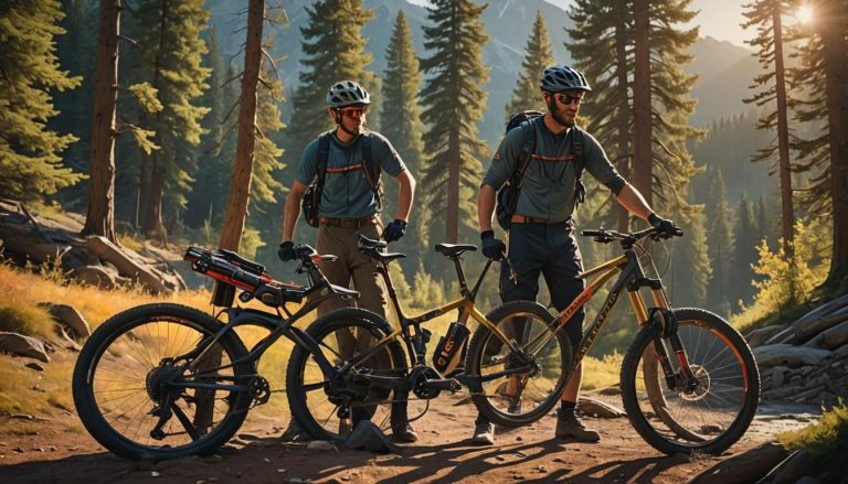 Les techniques de réparation rapide en VTT à Tignes