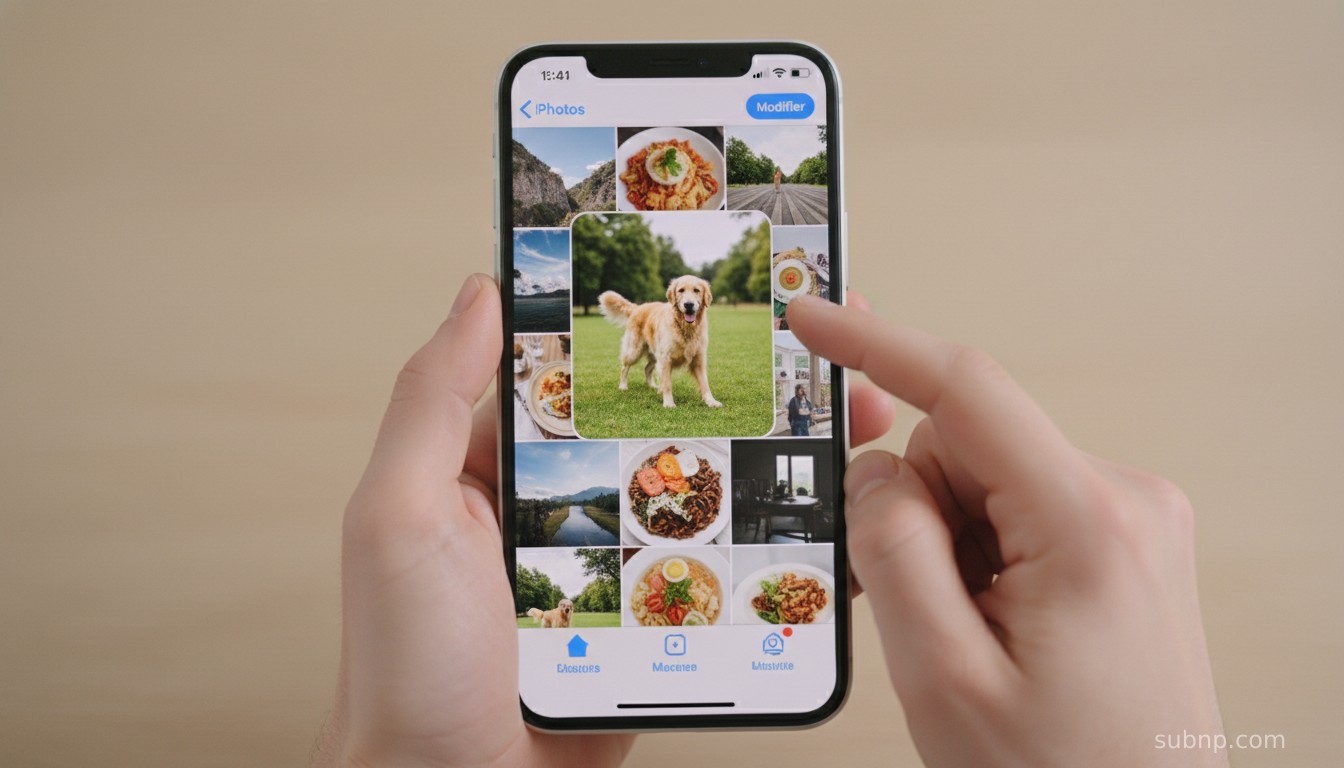 Photo iPhone à l'envers : comment la retourner facilement ?